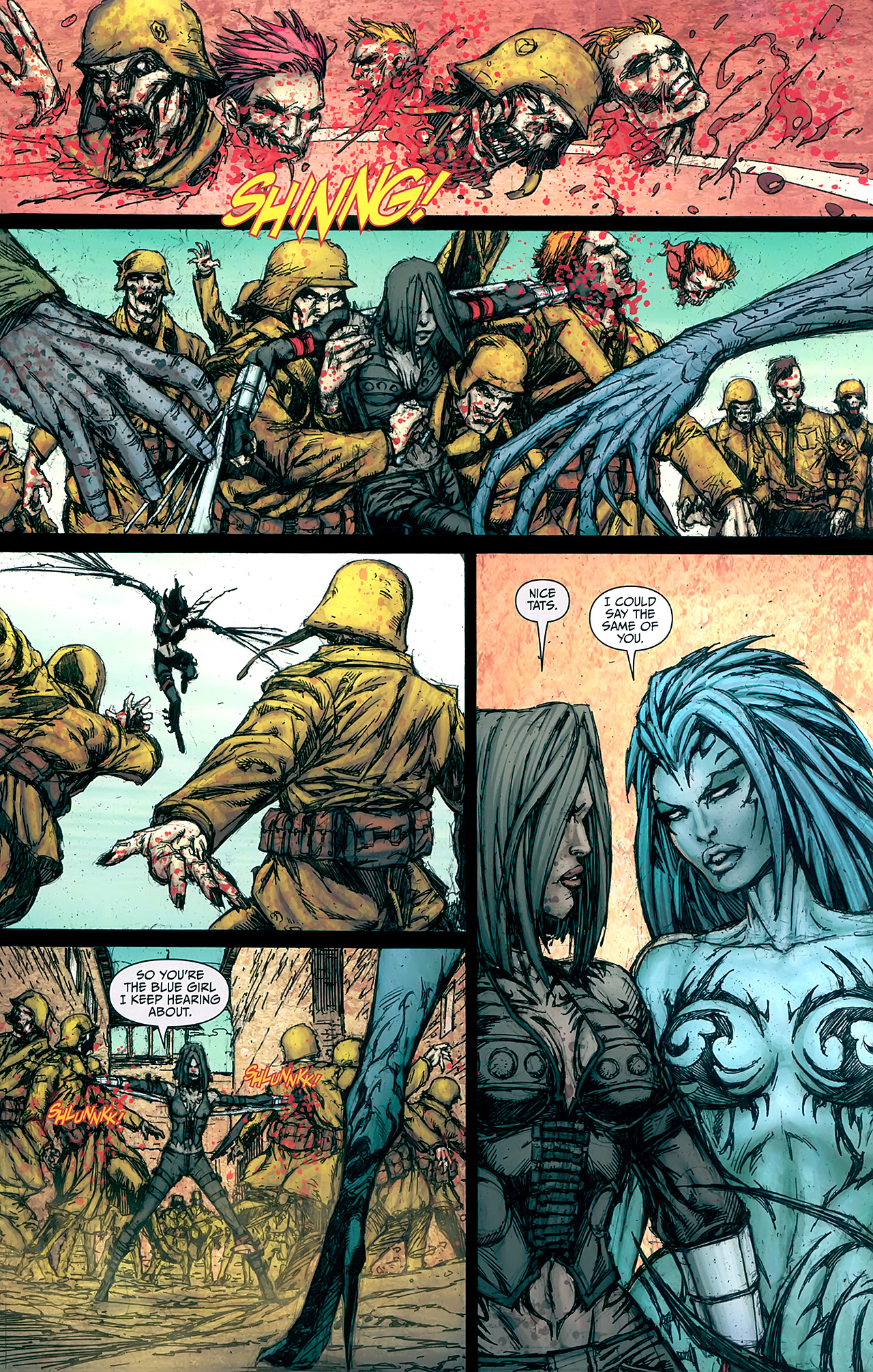 Read online BloodRayne: Revenge of the Butcheress comic -  Issue # Full - 18