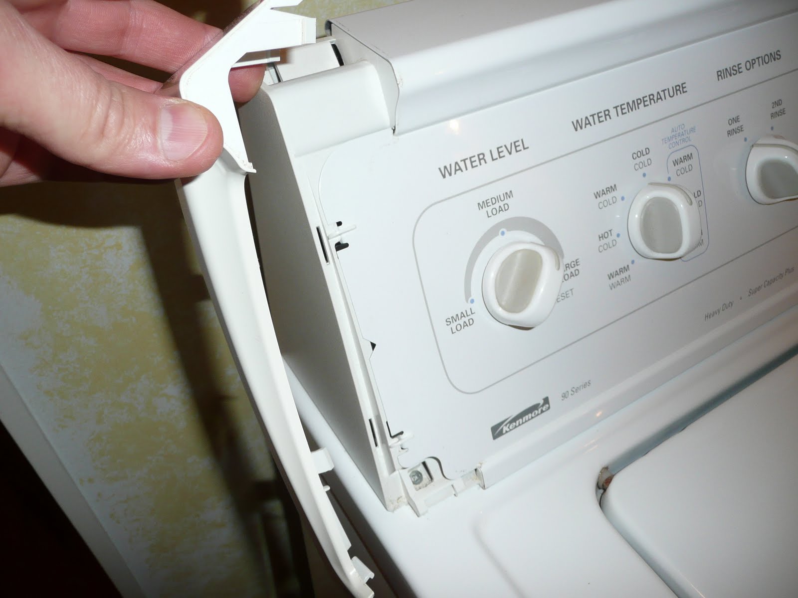 Do It Yourself: Kenmore 90 Series, Model 110 Washing Machine Water ...