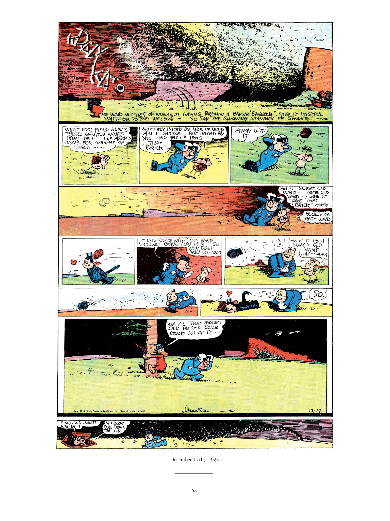 Read online Krazy & Ignatz comic -  Issue # TPB 11 - 62