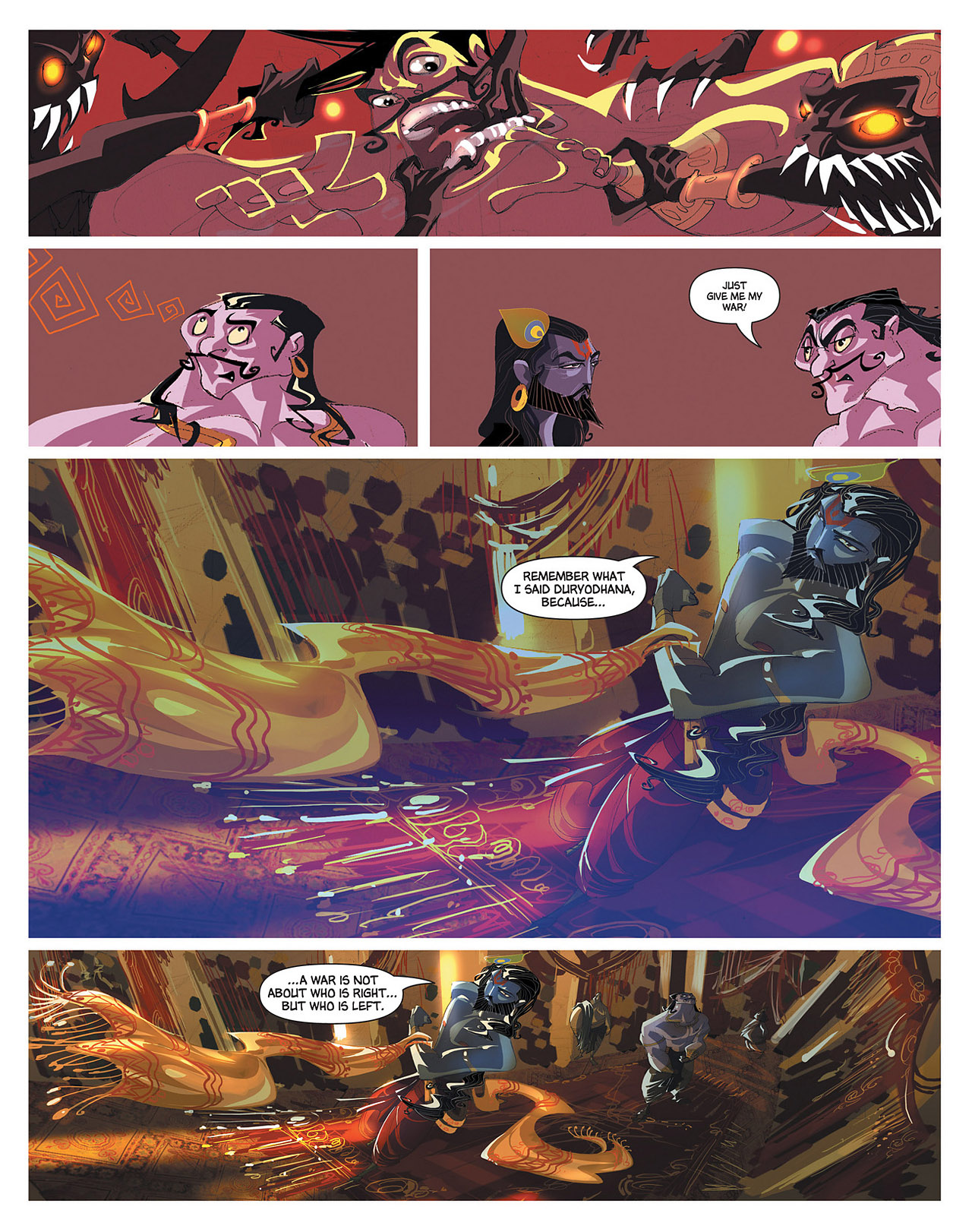 Read online Krishna: A Journey Within comic -  Issue # TPB (Part 2) - 13