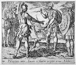 Ajax & Odysseus Argue Over Achilles Armor