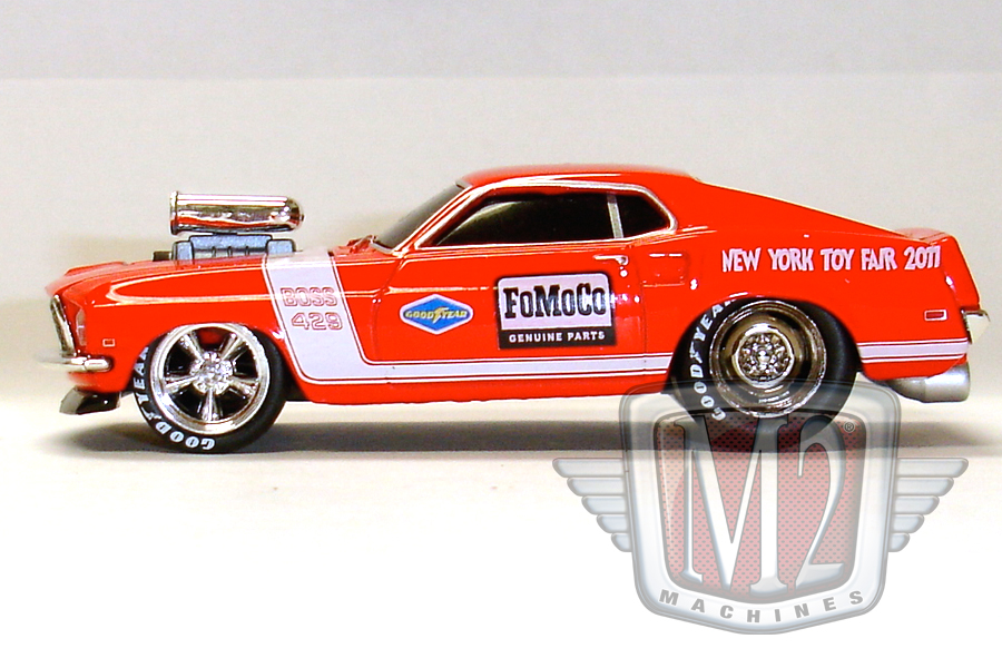 M2 Machines New York Toy Fair 1969 Ford Mustang Boss