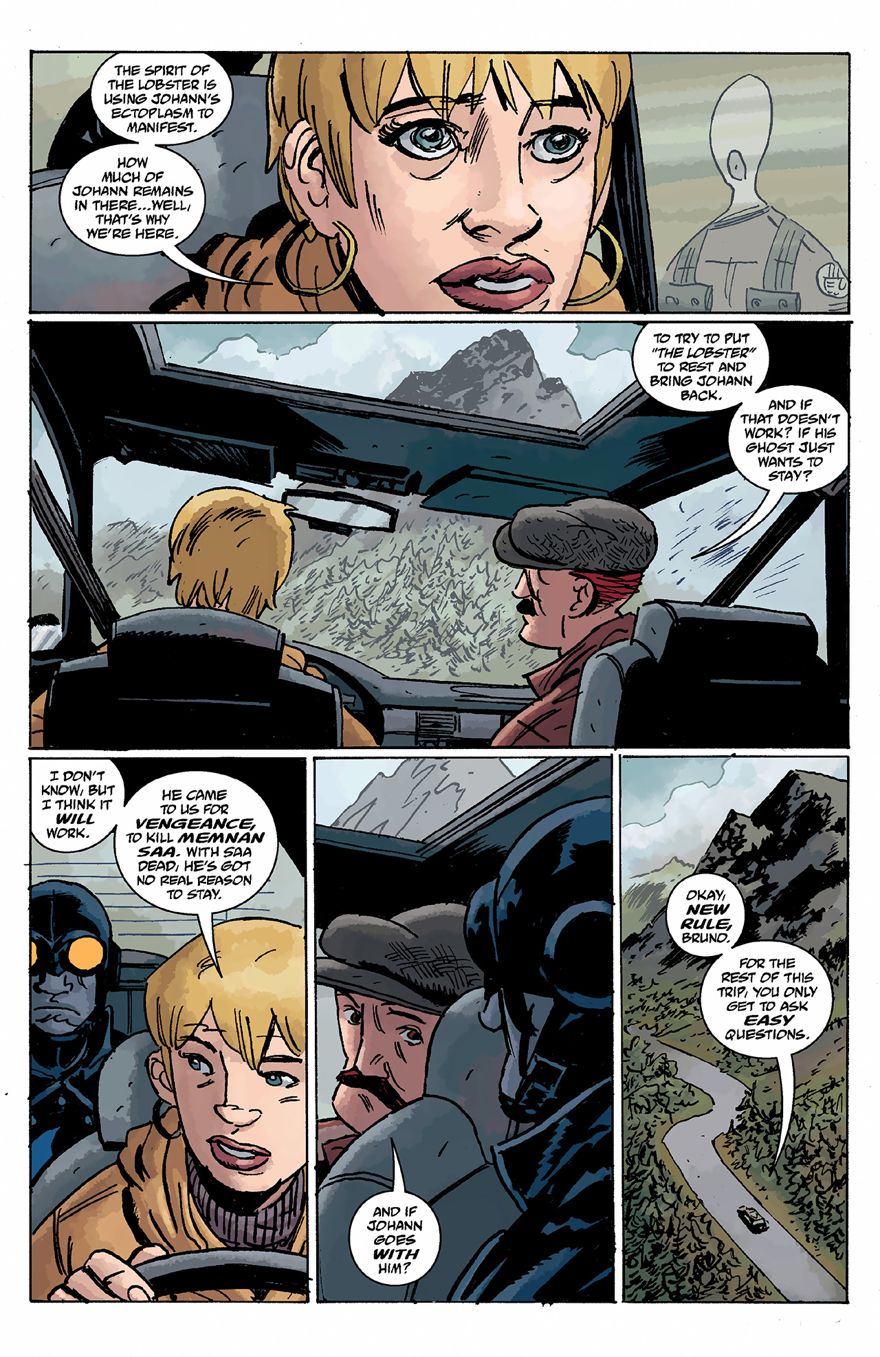 Read online B.P.R.D.: King of Fear comic -  Issue #1 - 9