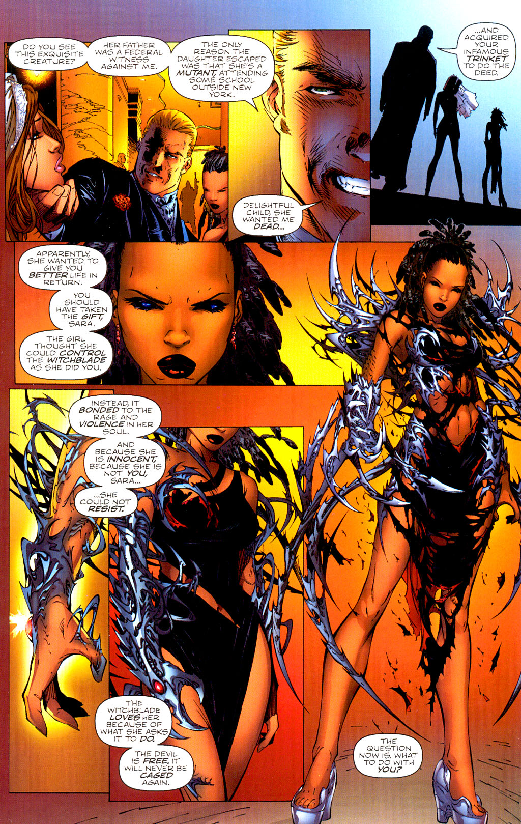 Read online Witchblade/Wolverine comic -  Issue # Full - 17