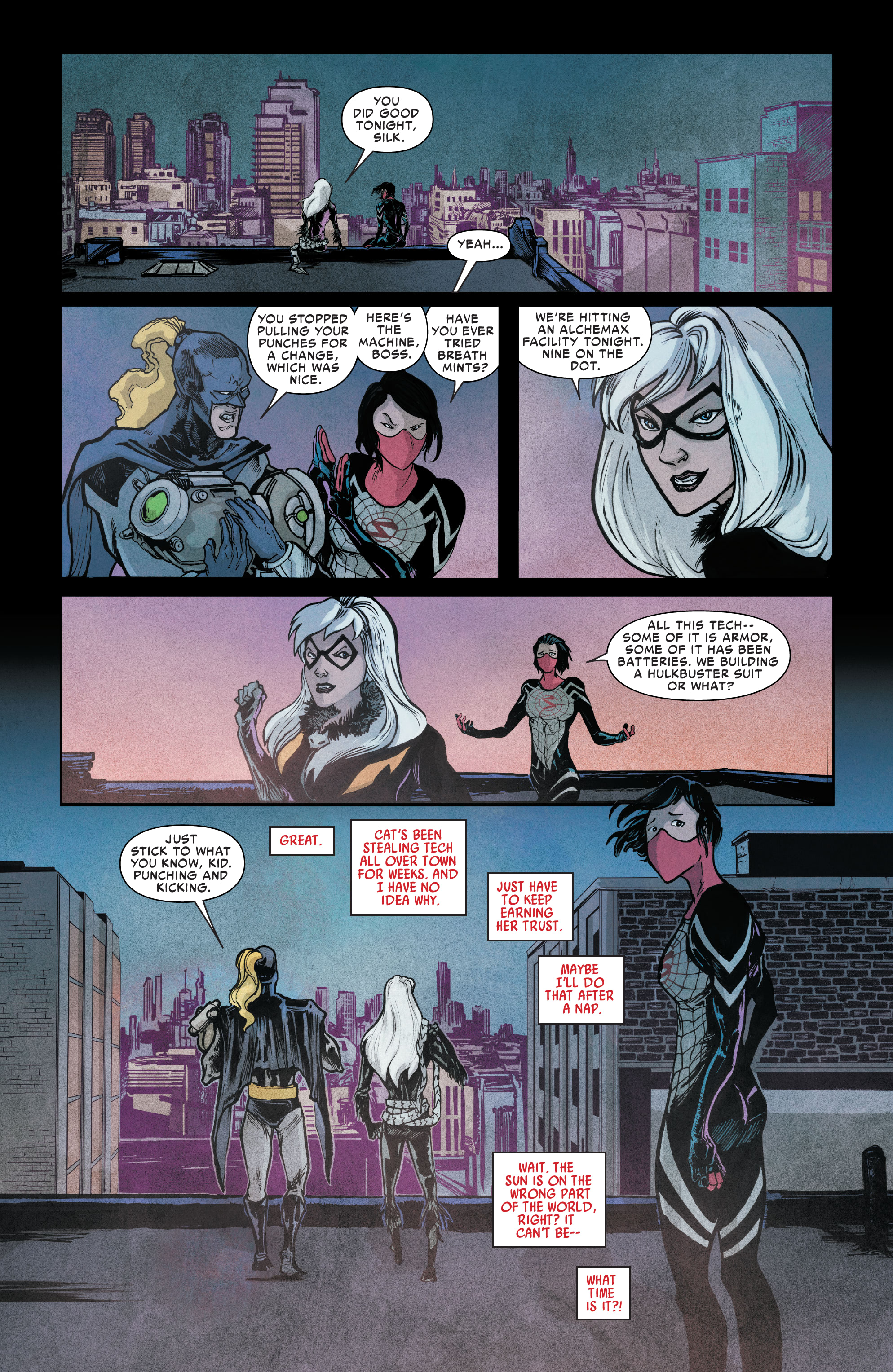 Read online Silk: Out of the Spider-Verse comic -  Issue # TPB 1 (Part 3) - 39