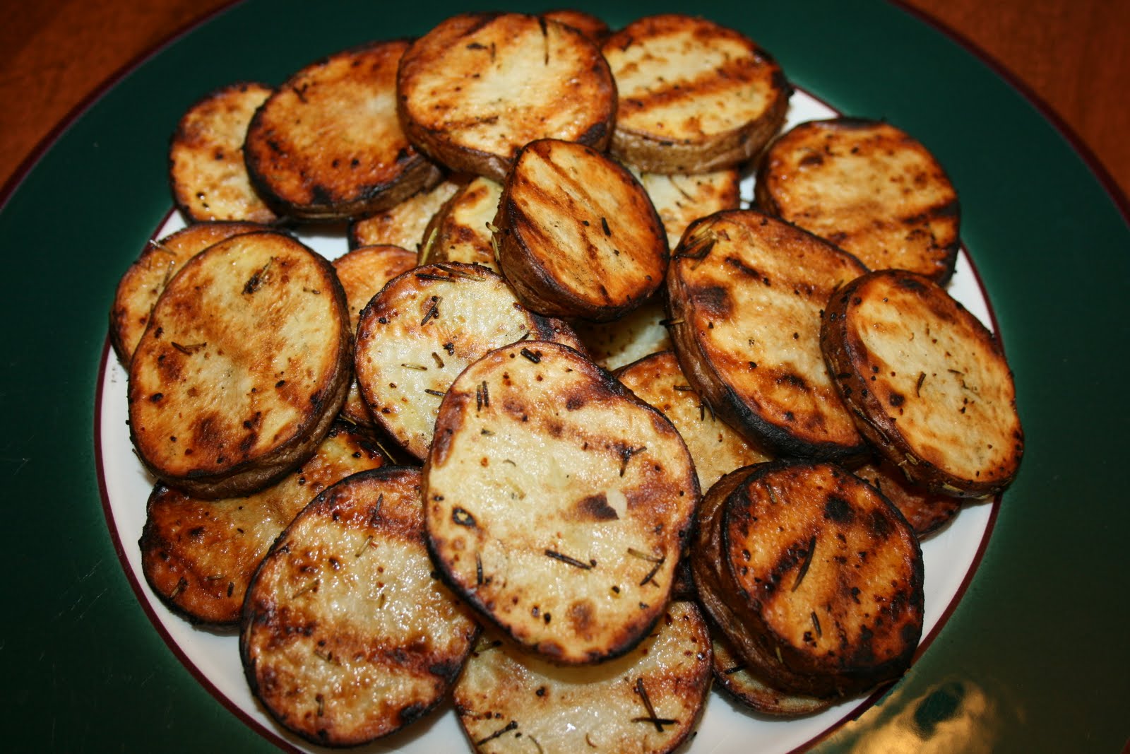 Burnt Offerings: Grilled Russet Potato Slices