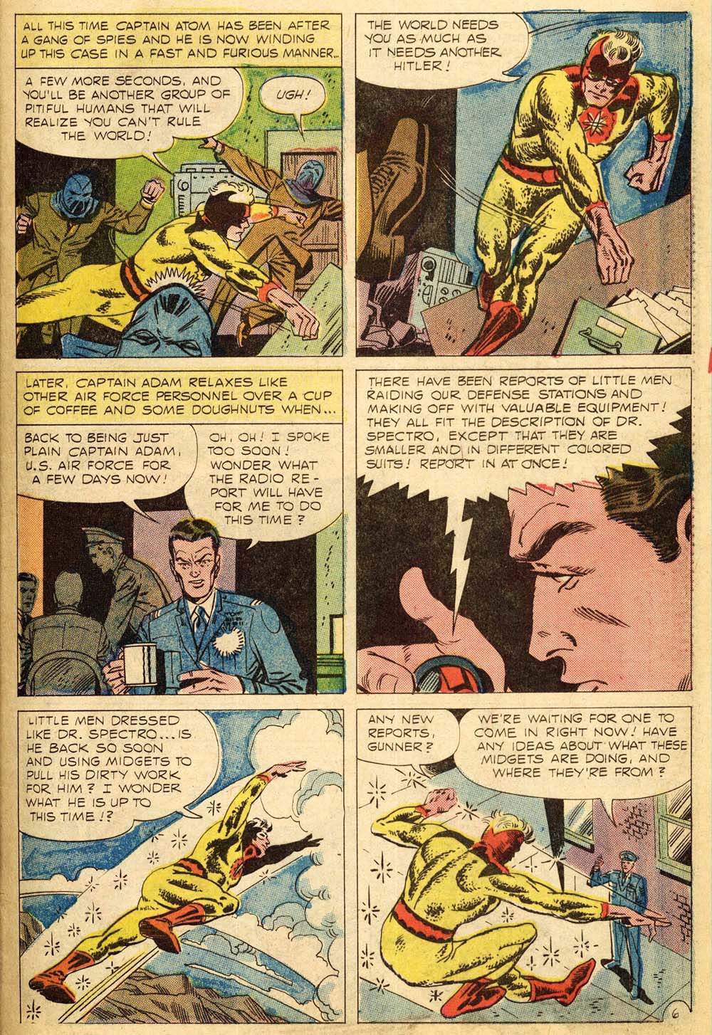 Read online Captain Atom (1965) comic -  Issue #81 - 7