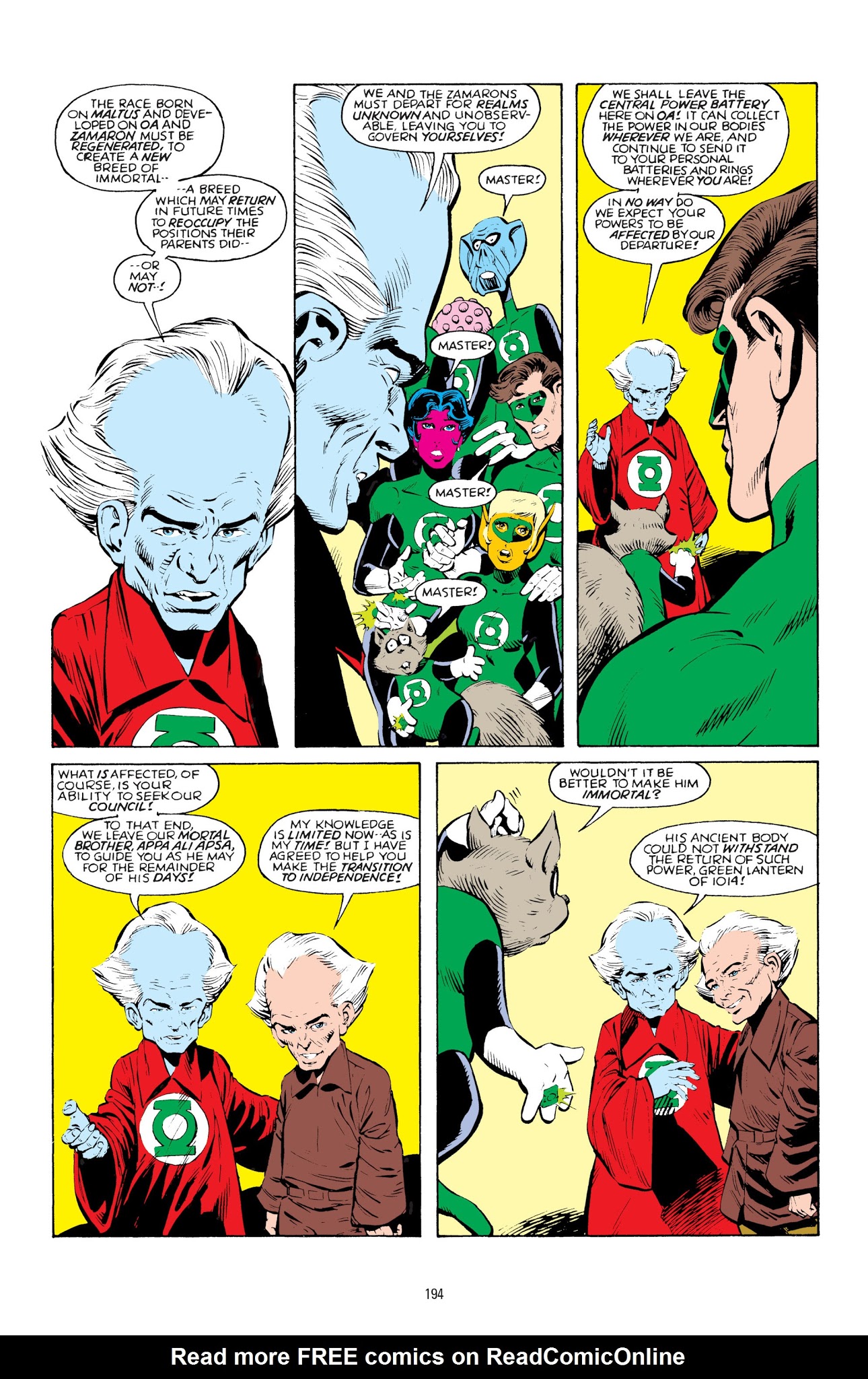 Read online Green Lantern: Sector 2814 comic -  Issue # TPB 3 - 194