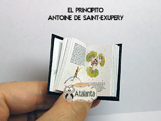 El Principito libro miniatura - minibook Petit Prince