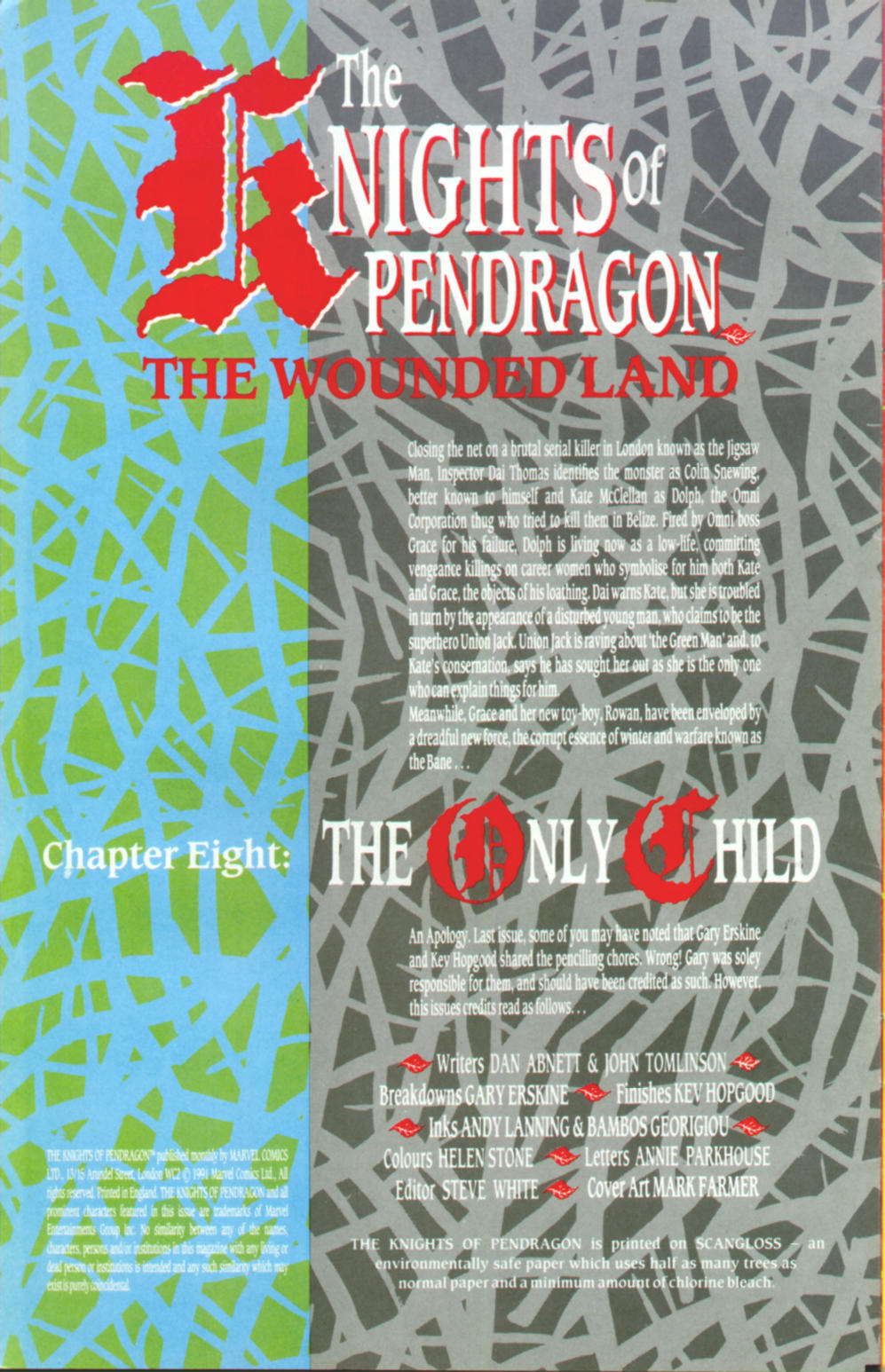 Read online The Knights of Pendragon comic -  Issue #8 - 2