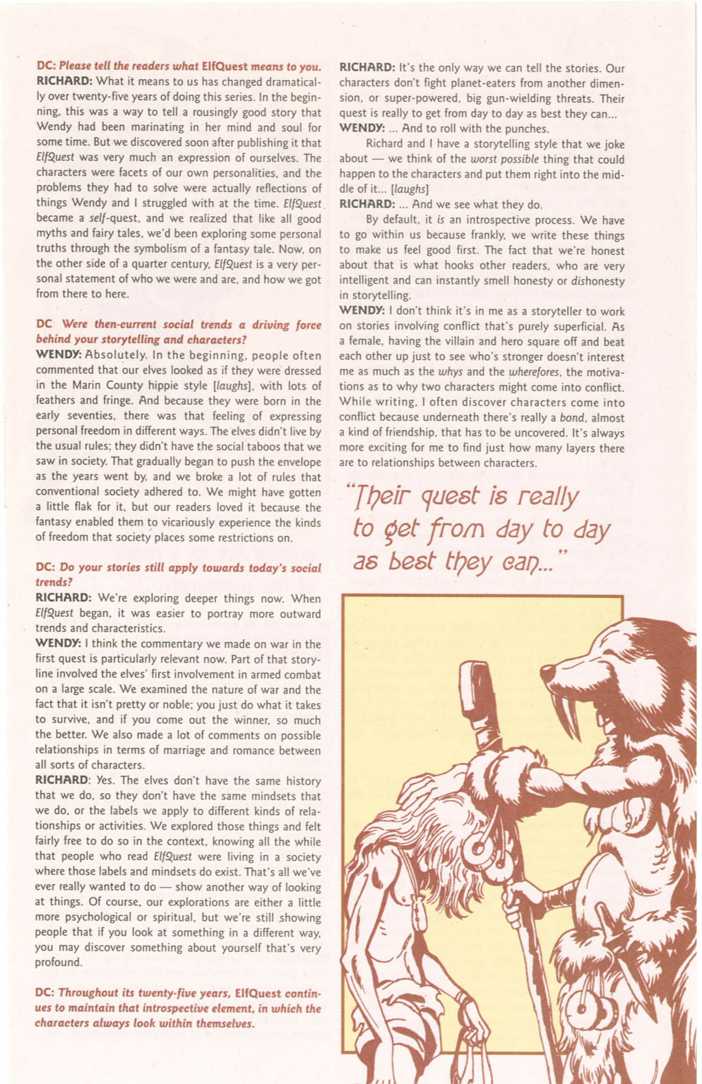 Read online Elfquest 25th Anniversary Special comic -  Issue # Full - 32