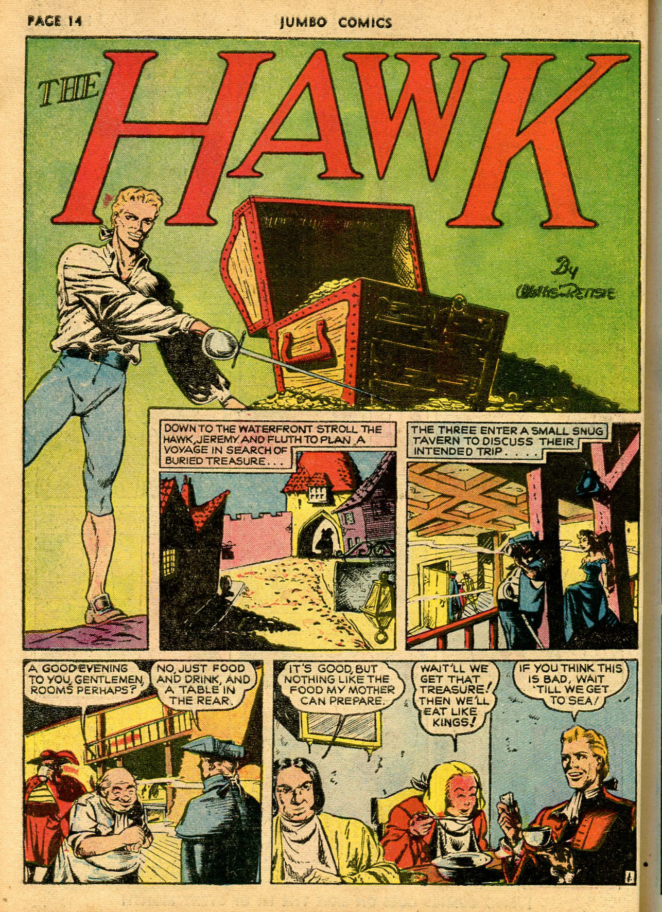 Read online Jumbo Comics comic -  Issue #21 - 16