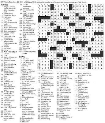 Dissertation paper crossword clue