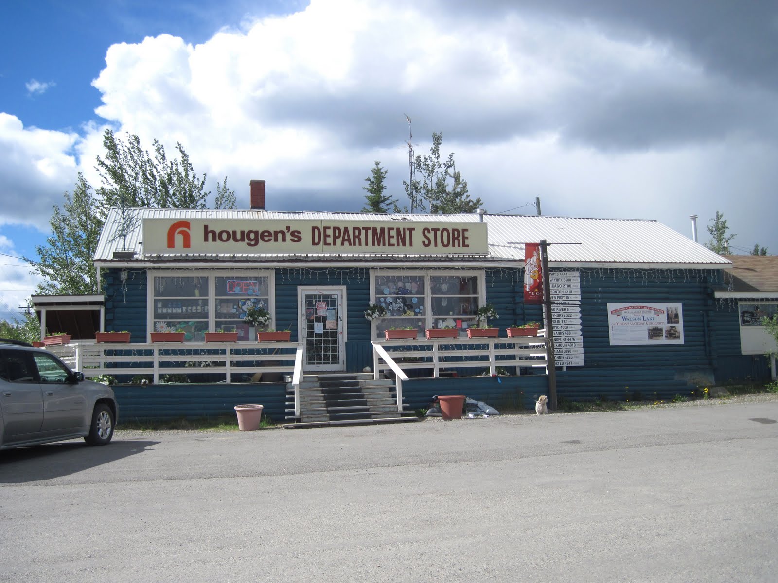 The Schramm Journey Watson Lake Yukon Territory