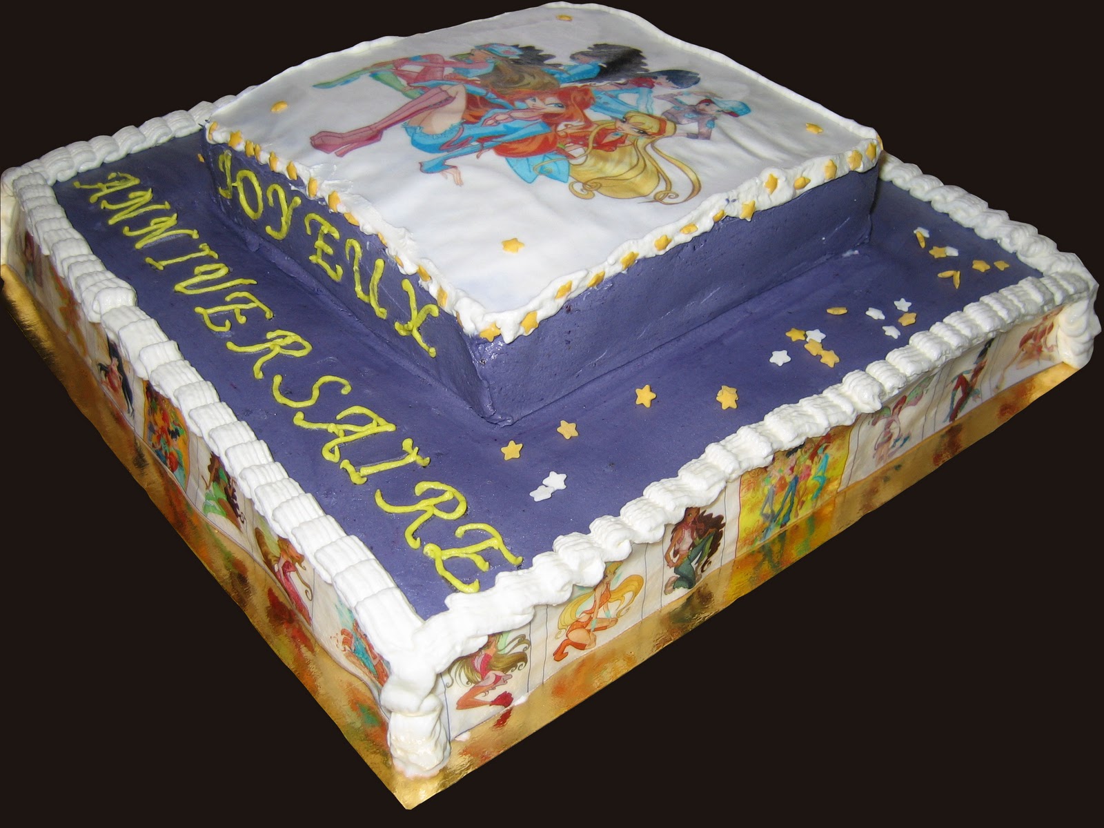 L'île aux gâteaux: Le gâteau Winx