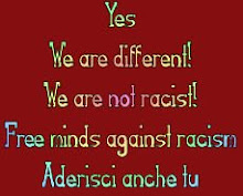 YES WE ARE DIFFERENT WE ARE AGAINST RACISM