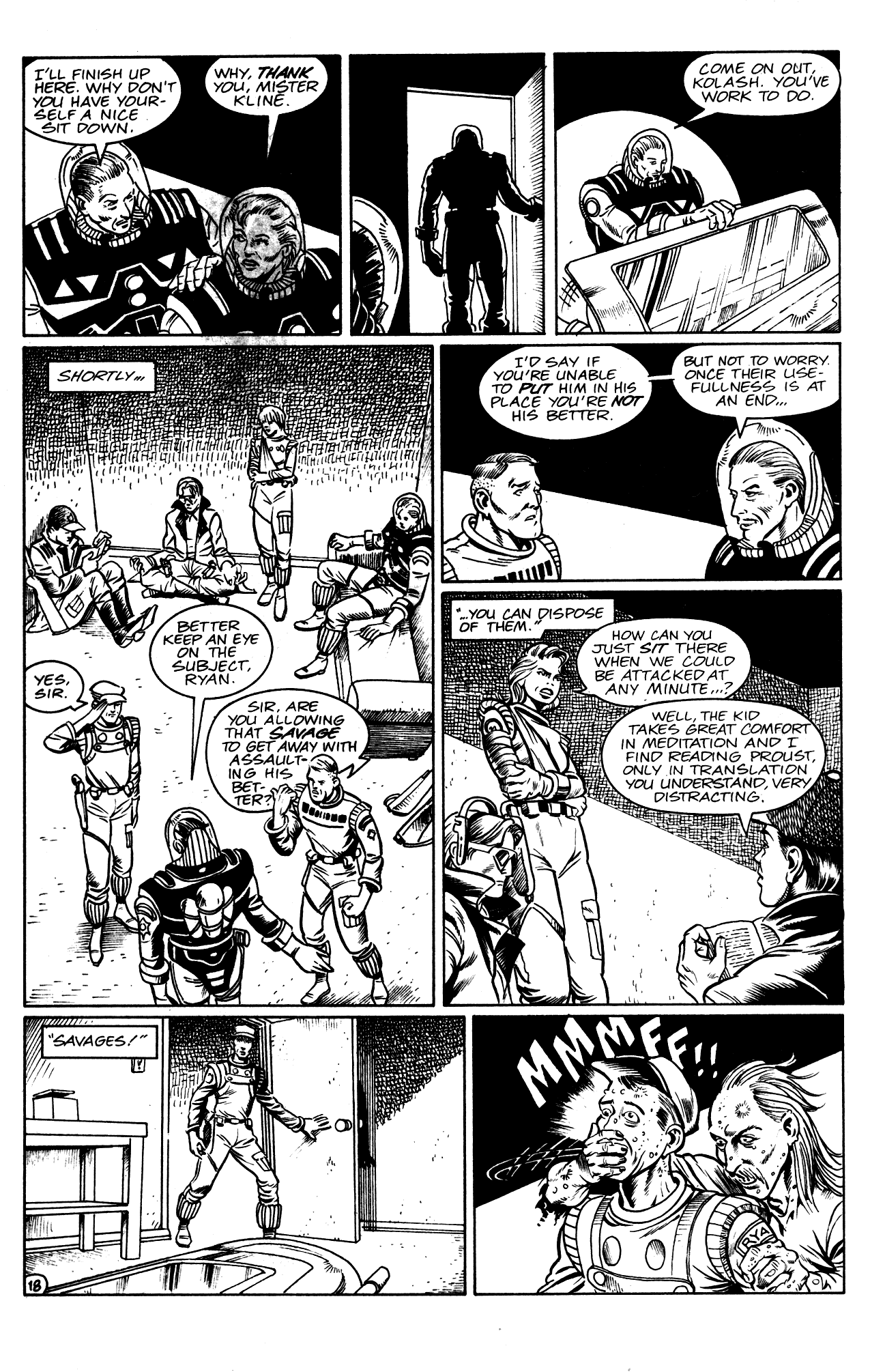 Read online Rovers comic -  Issue #6 - 20