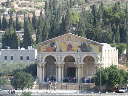 "Church of all Nations" situated in the Garden of Gethsemane at the foothills of Mt Olive.