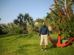 Self in the "Kibbutz Kalia Hotel complex"