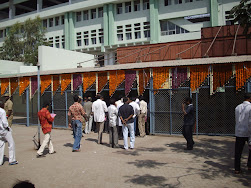 Entrance to "Malakpet  Racecourse" in Hyderabad(Sunday 27-1-08)
