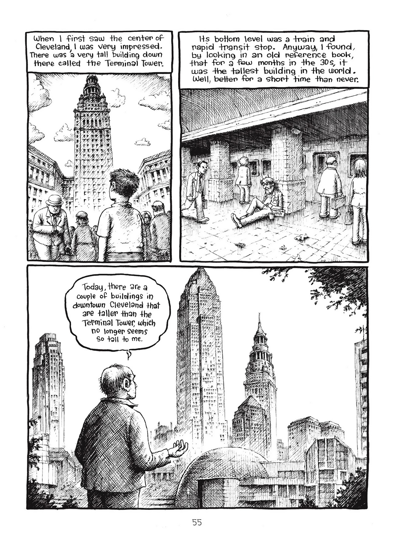 Read online Harvey Pekar's Cleveland comic -  Issue # TPB - 56
