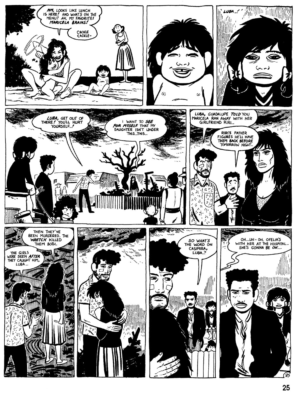 Read online Love and Rockets (1982) comic -  Issue #26 - 27