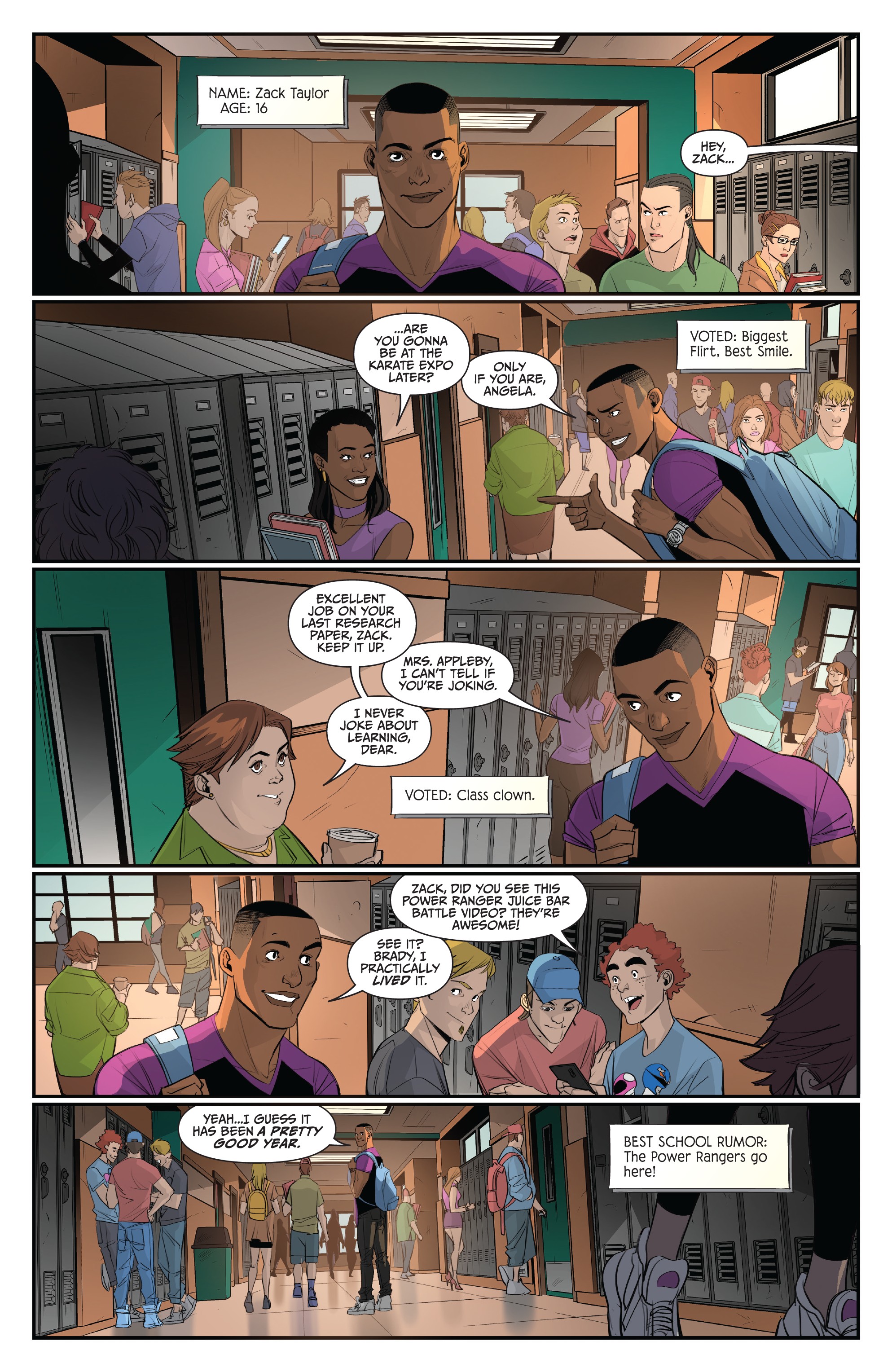 Read online Saban's Go Go Power Rangers: Forever Rangers comic -  Issue # Full - 39