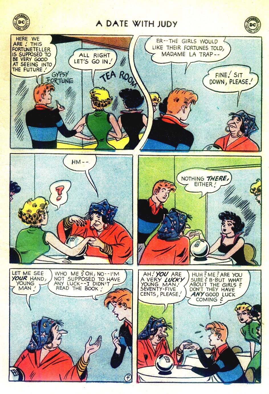 Read online A Date with Judy comic -  Issue #54 - 31