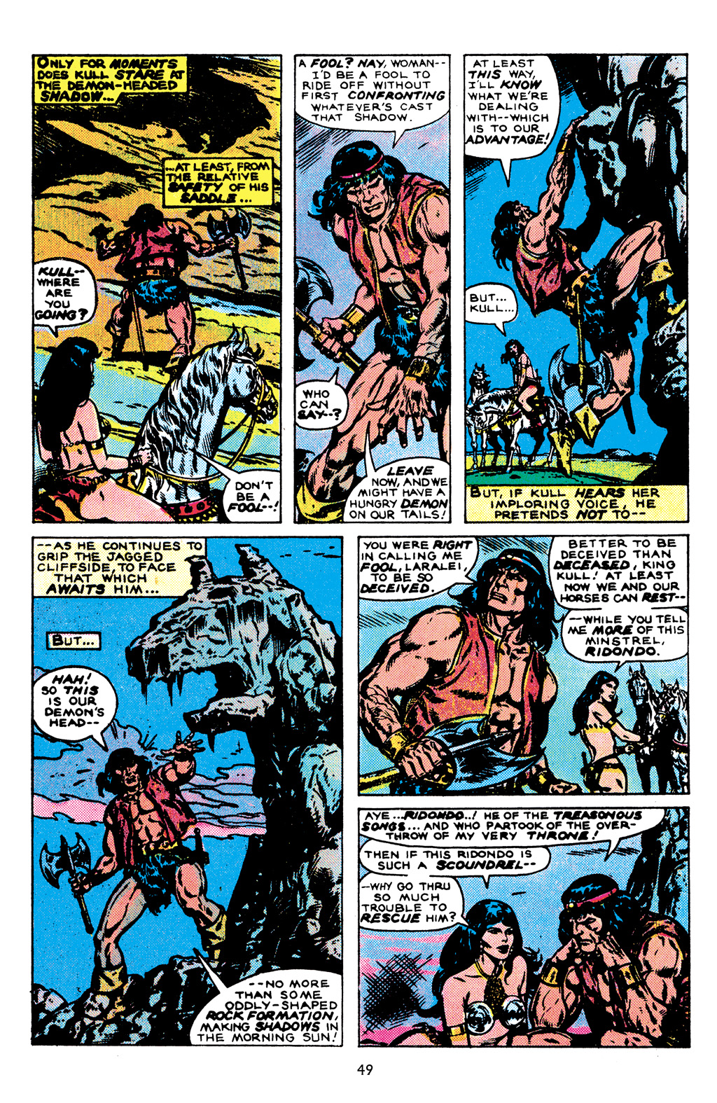 Read online The Chronicles of Kull comic -  Issue # TPB 3 (Part 1) - 49
