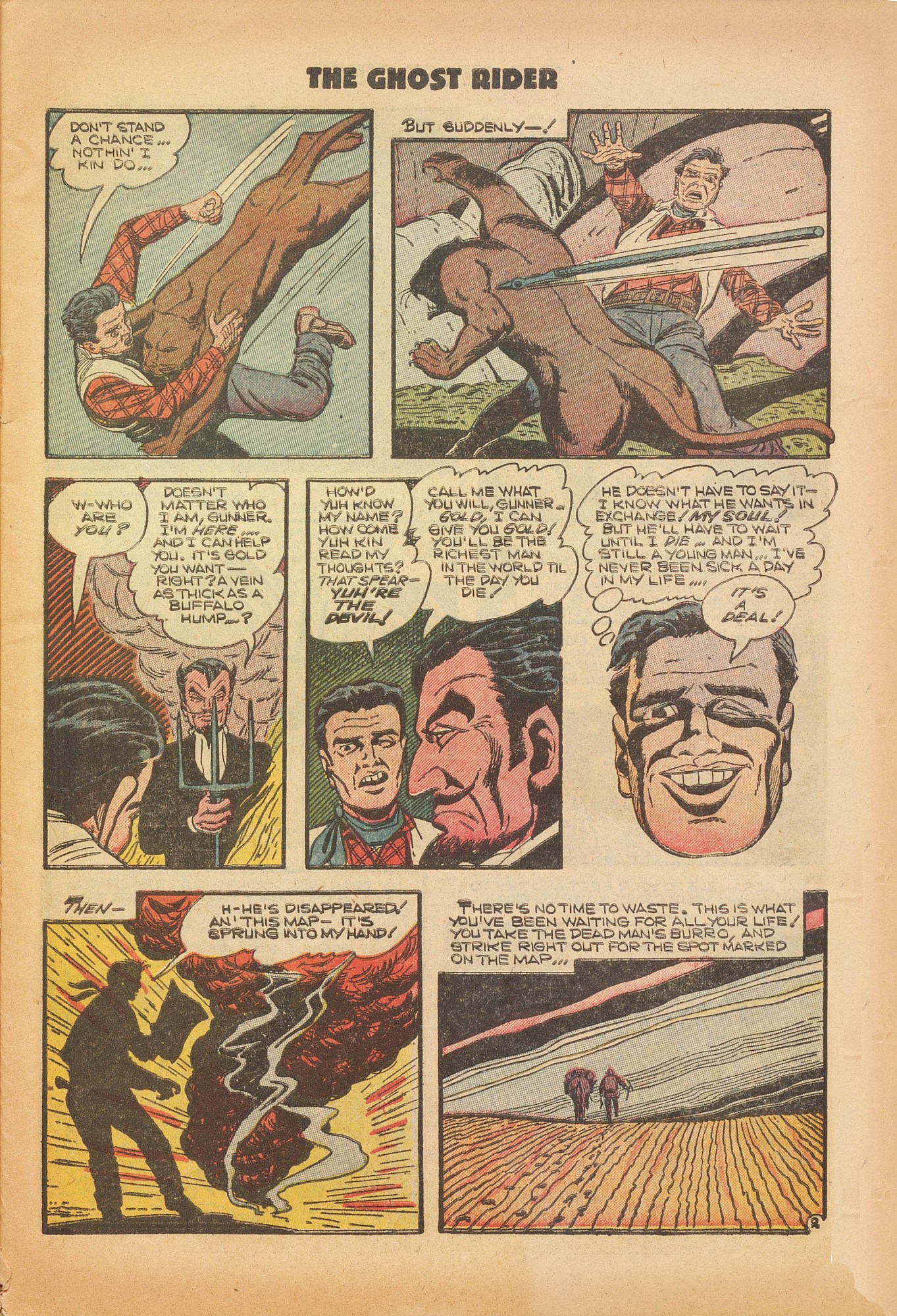 Read online The Ghost Rider (1950) comic -  Issue #10 - 11