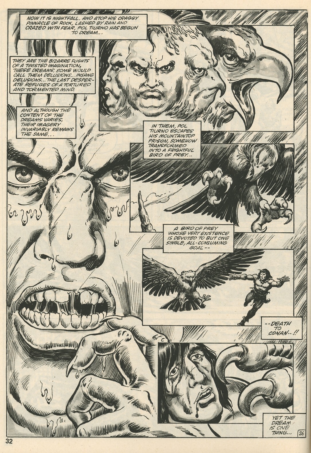 Read online The Savage Sword Of Conan comic -  Issue #108 - 32