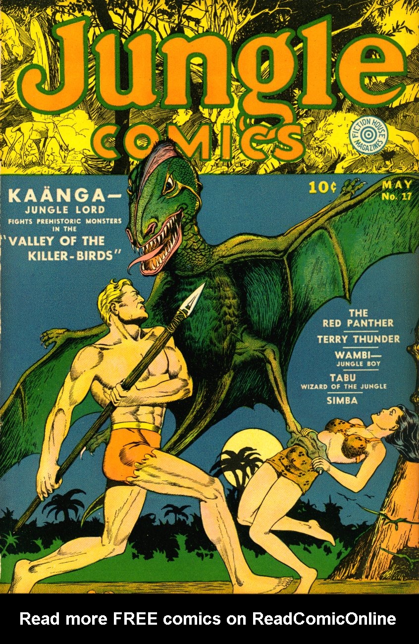 Read online Jungle Comics comic -  Issue #17 - 1