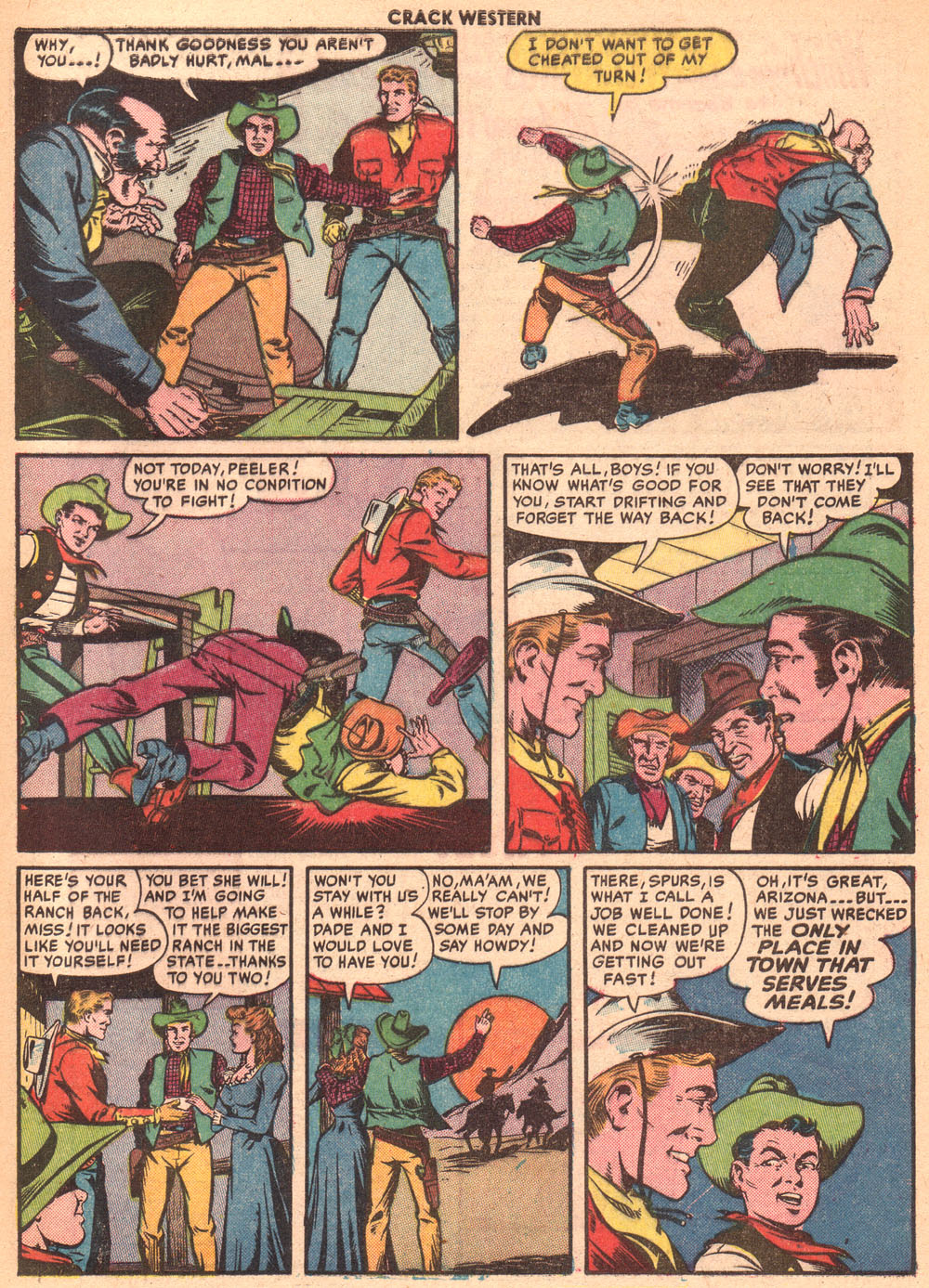Read online Crack Western comic -  Issue #72 - 50
