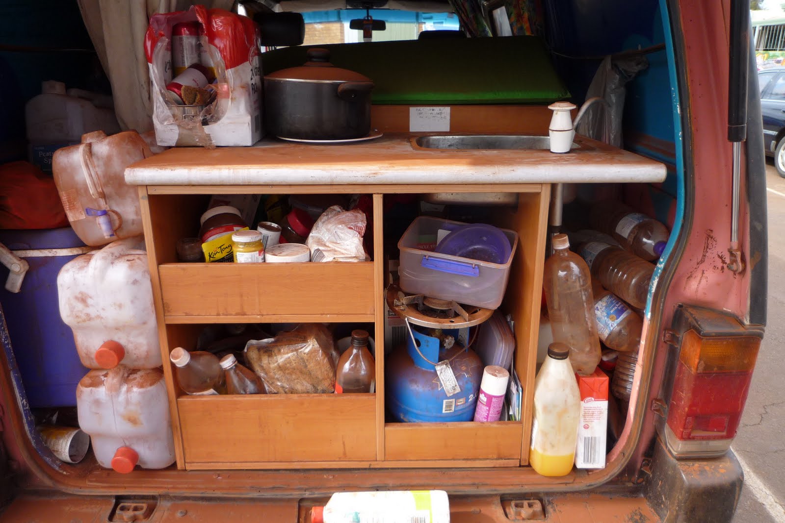 Welttournee 2010: Roter Staub ueberall