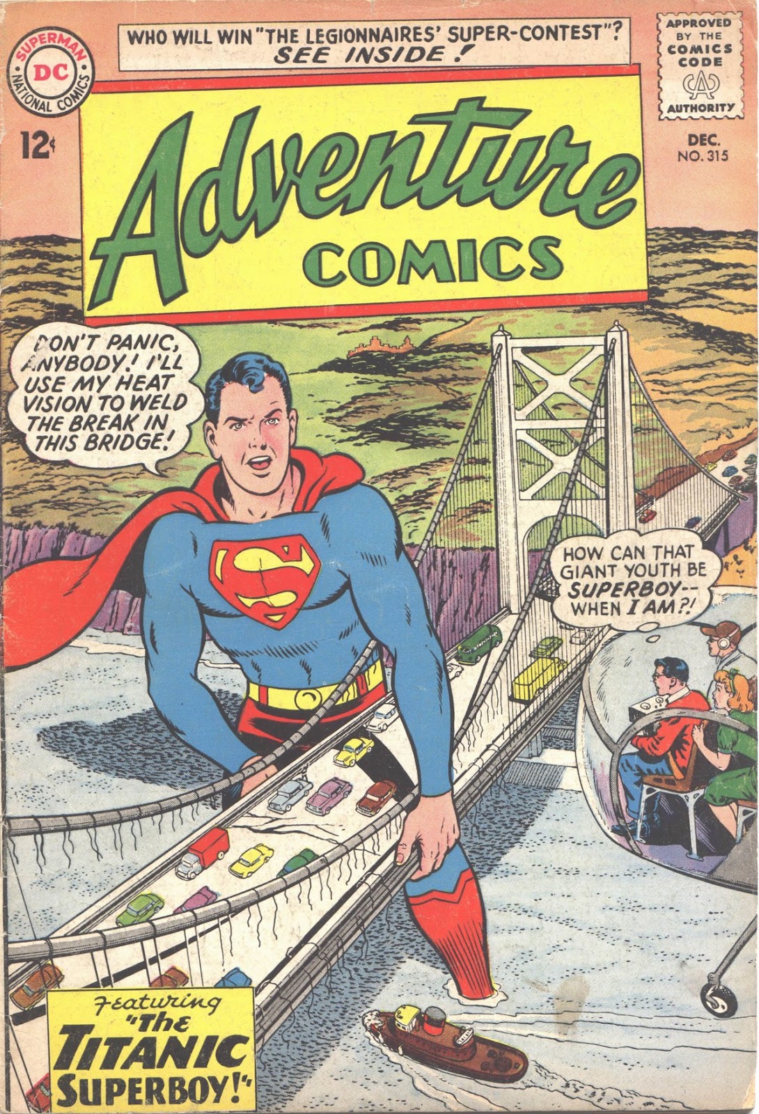 Adventure Comics (1938) issue 315 - Page 1