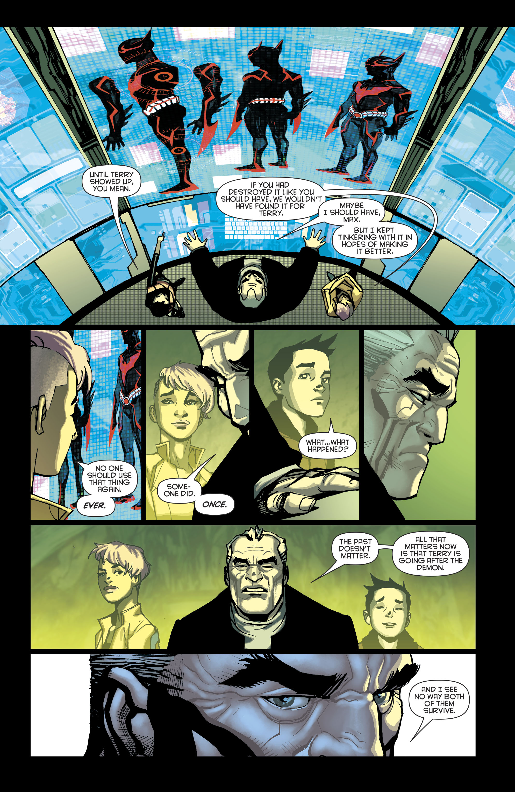 Read online Batman Beyond (2016) comic -  Issue #8 - 14