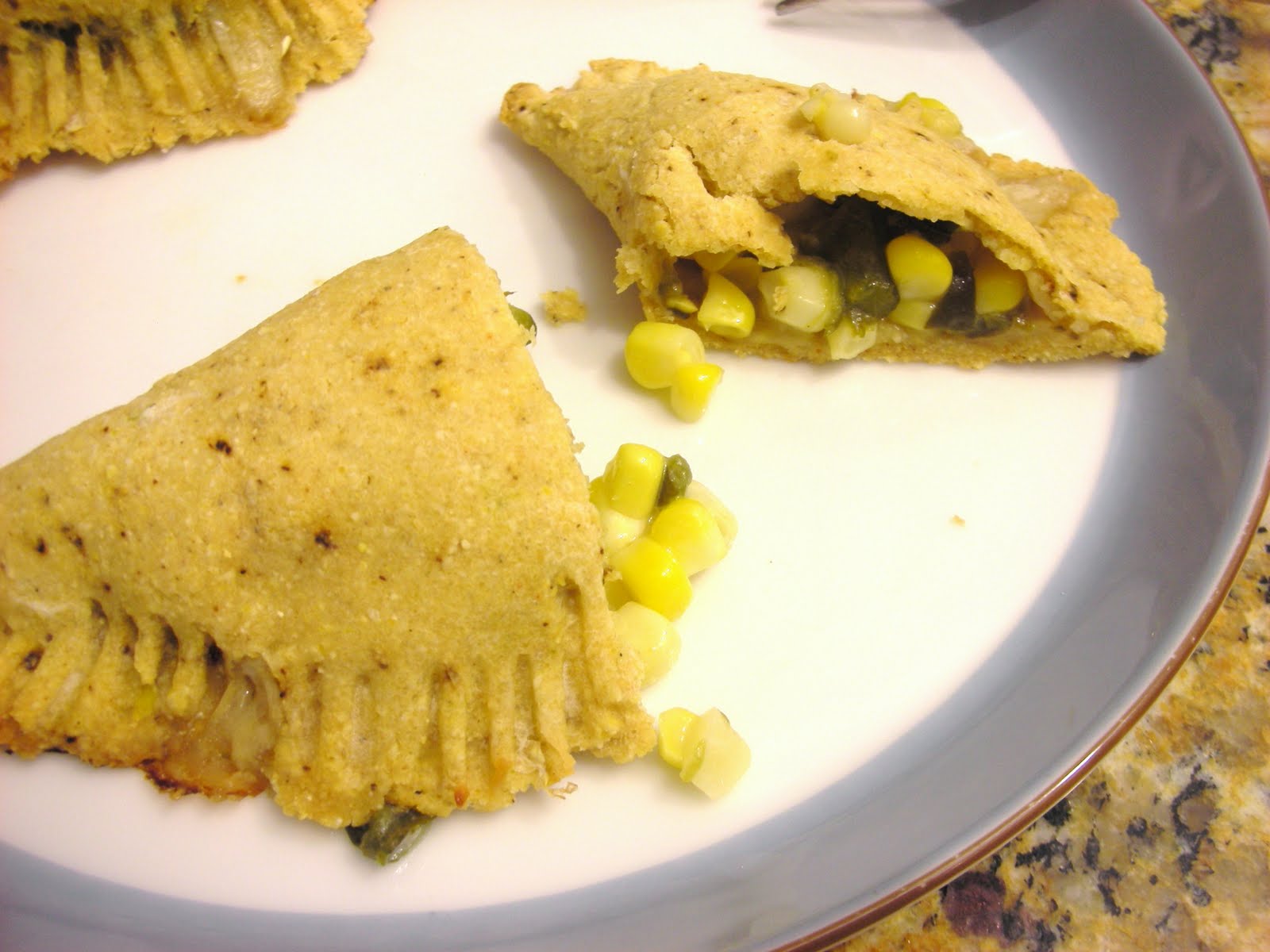 Everyday Vegan Corn and Poblano Empanadas