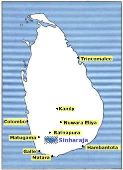 Lankawe Api Wenuwen Api: Sinharajaya- Location and Boundaries