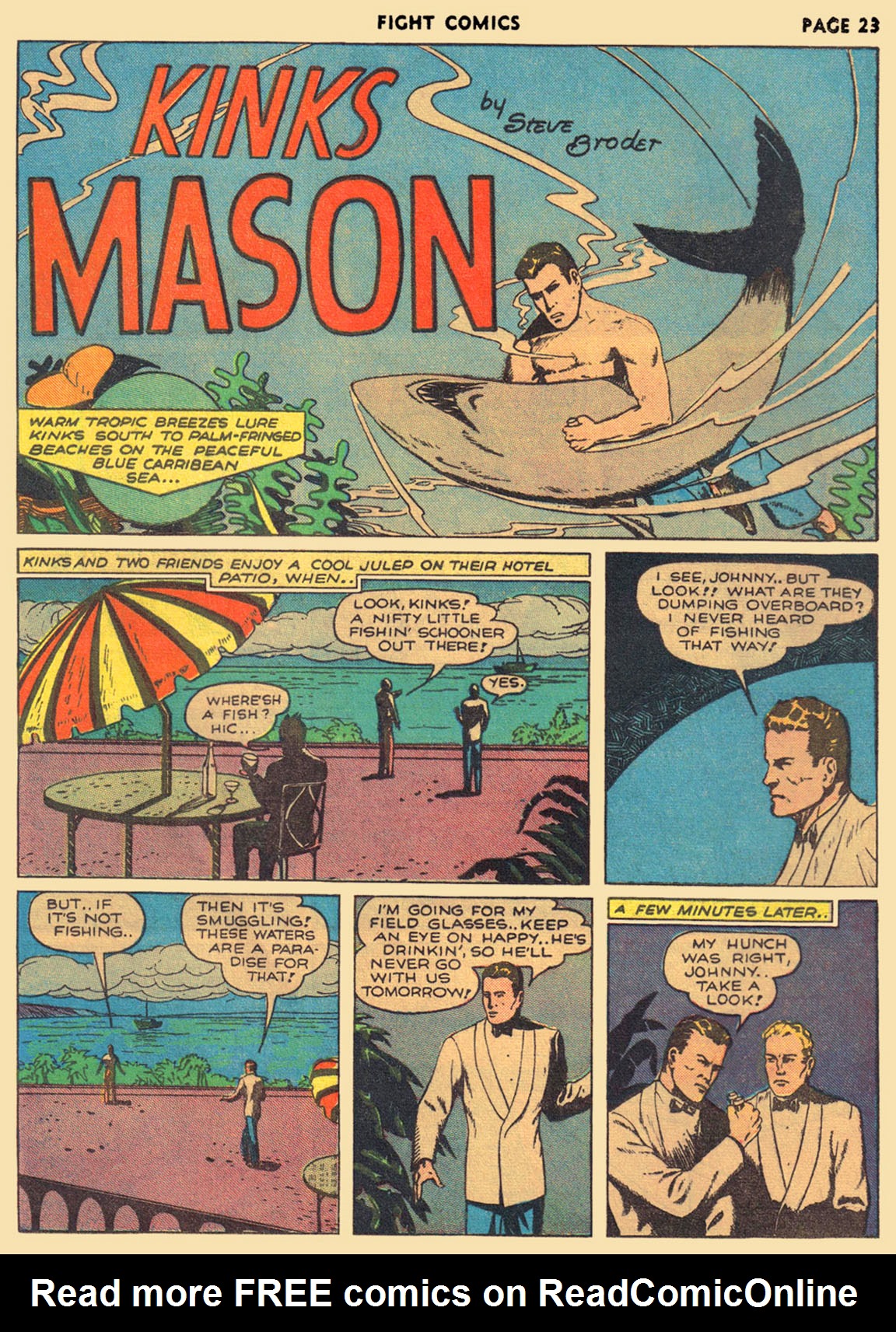 Read online Fight Comics comic -  Issue #12 - 25