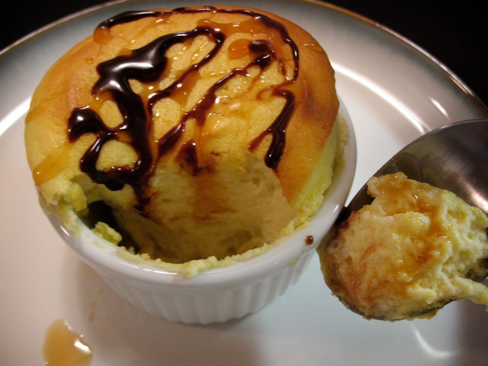 Yogurt "Cheesecake" Souffles