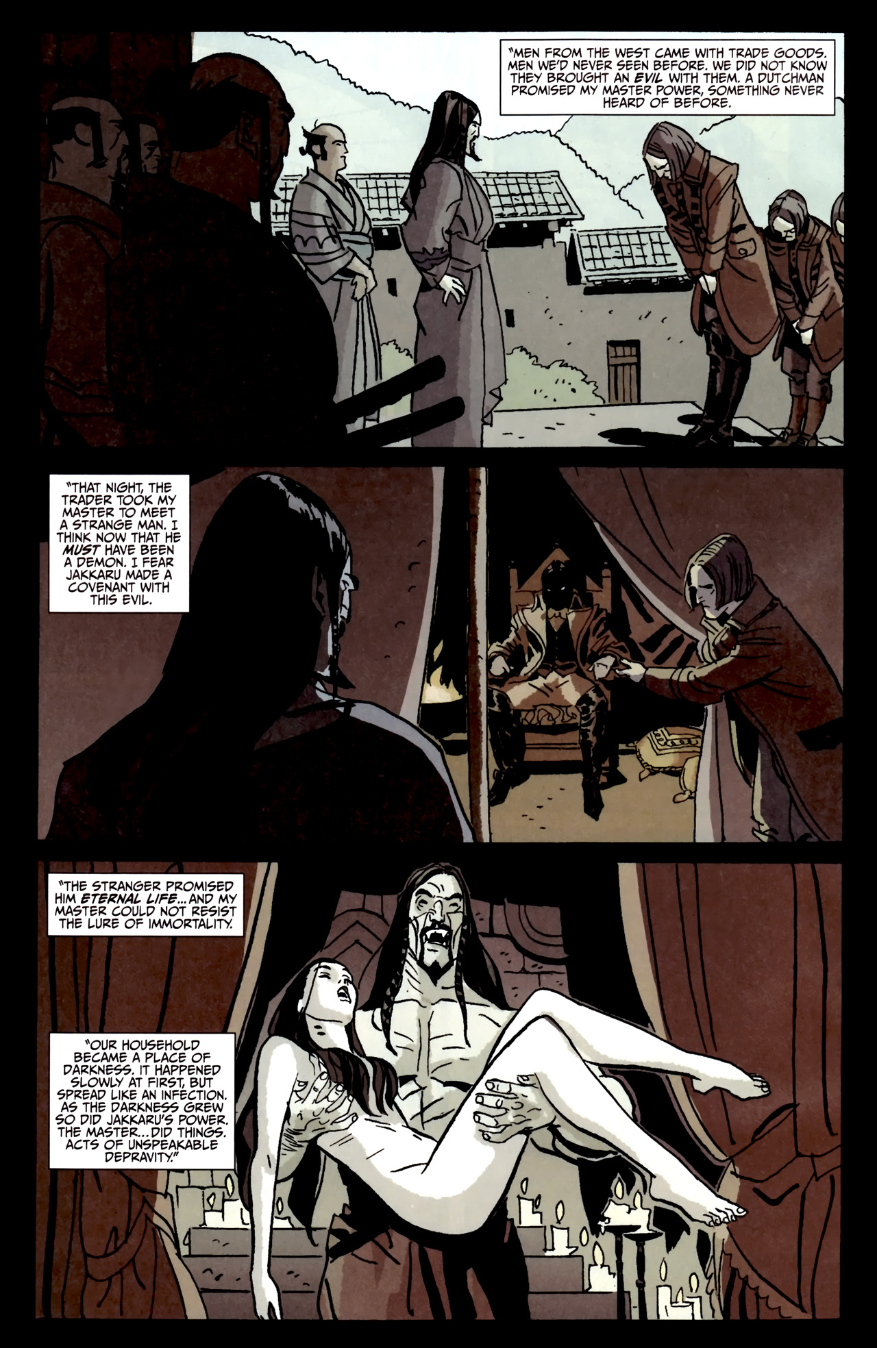 Read online Tomb Of Dracula Presents: Throne Of Blood comic -  Issue # Full - 22