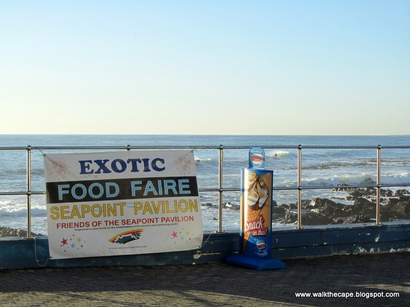 Walking the Cape: Sea Point Prom: Lawn, Palms & Sea