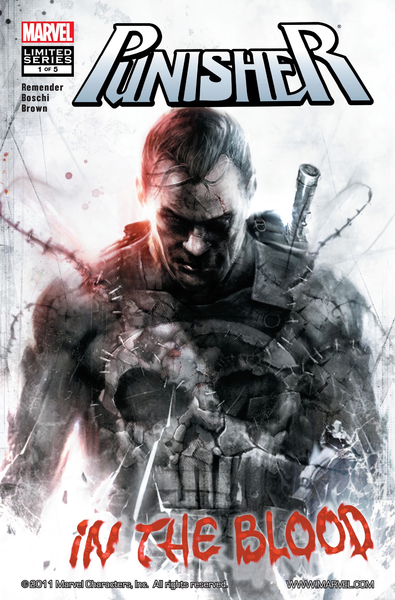 Read online Punisher: In The Blood comic -  Issue #1 - 1