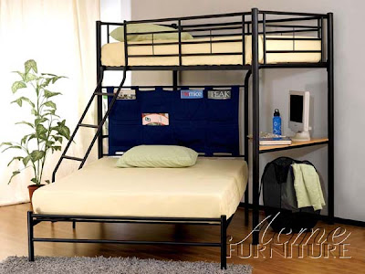wood bunk beds with desk plans