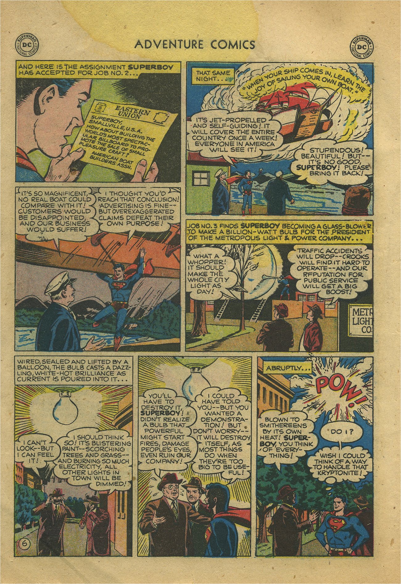 Read online Adventure Comics (1938) comic -  Issue #171 - 8