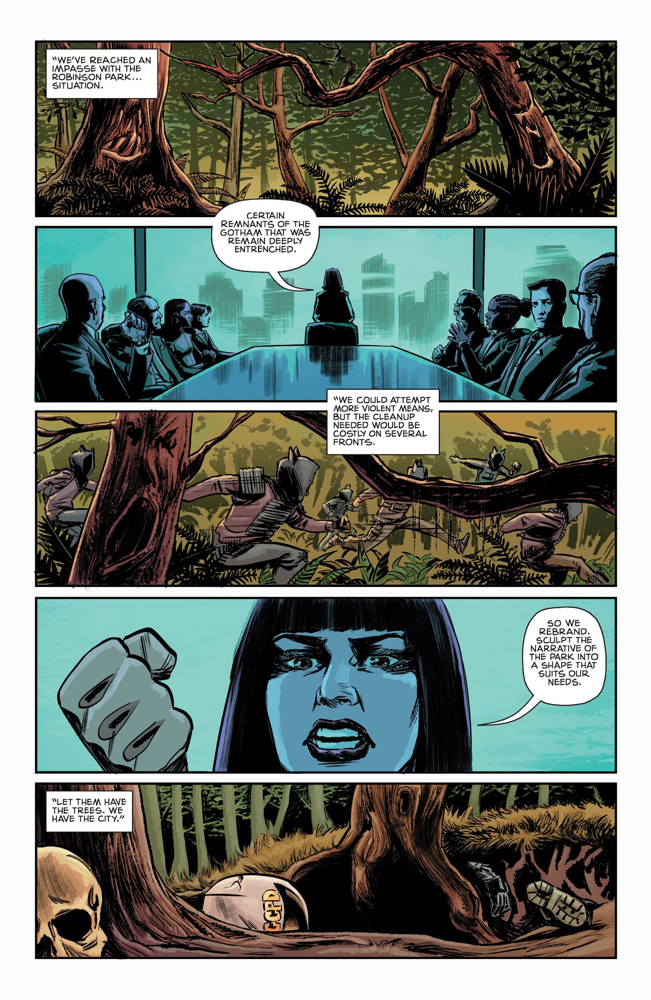 Read online Mother Panic: Gotham A.D. comic -  Issue # _TPB (Part 1) - 32