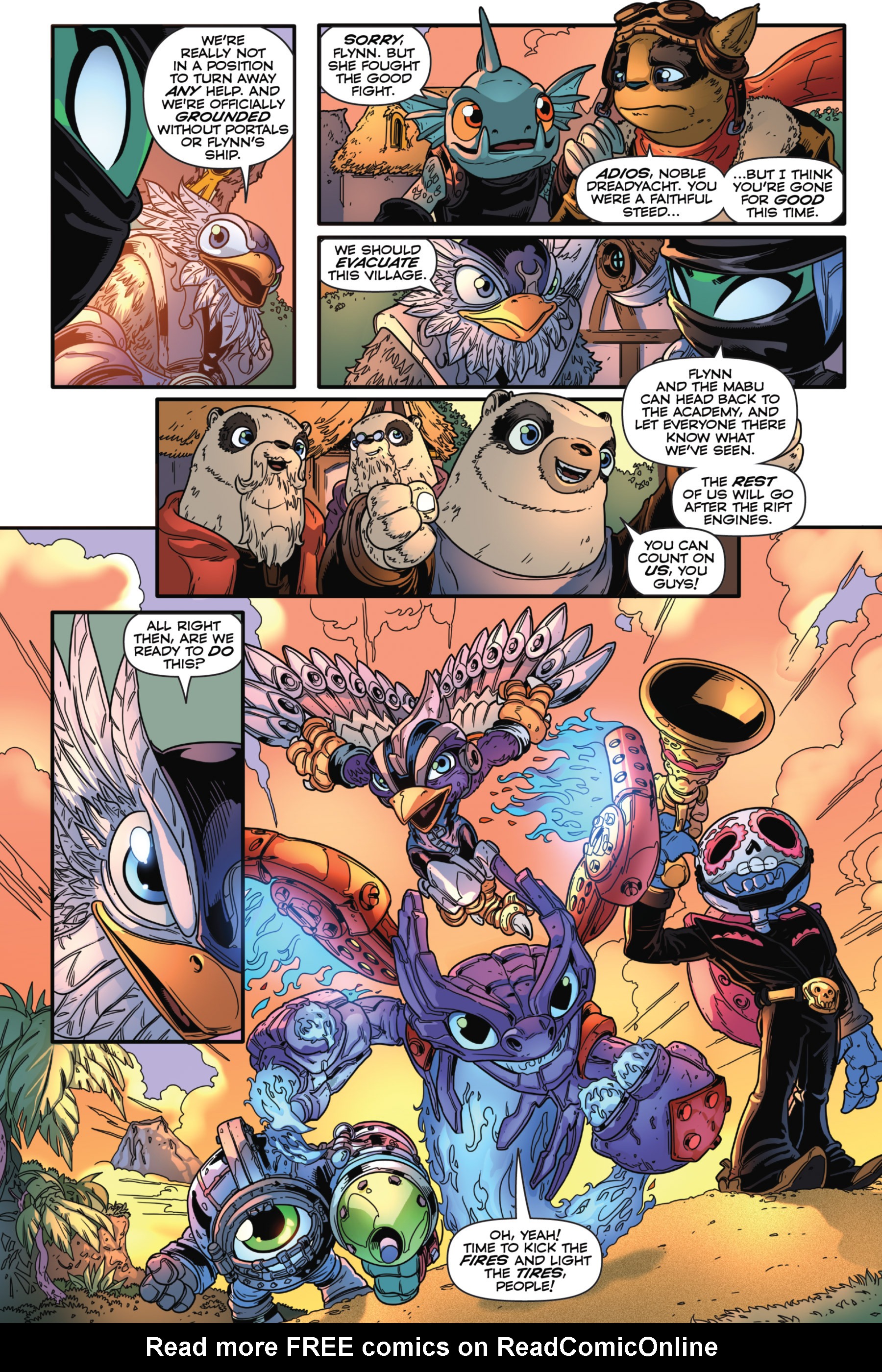 Read online Skylanders: Rift Into Overdrive comic -  Issue # Full - 43