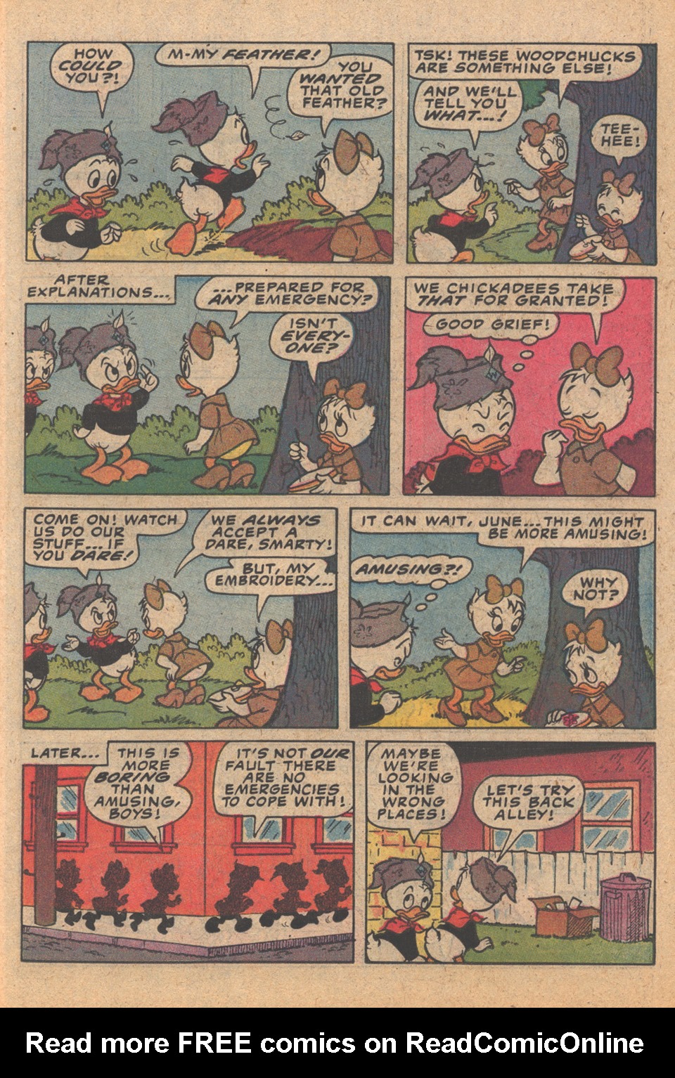 Read online Huey, Dewey, and Louie Junior Woodchucks comic -  Issue #75 - 11