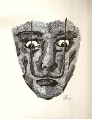Amo Salvador Dali - desenho à nanquim -Wal