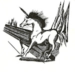 Cavalo em nanquim - Wal
